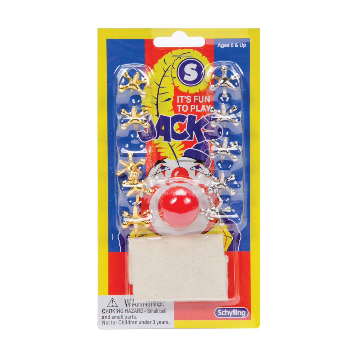 Metal Jacks & Rubber Ball Set T314