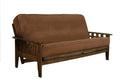 Brown Rustic Walnut Finish Mattress A1812