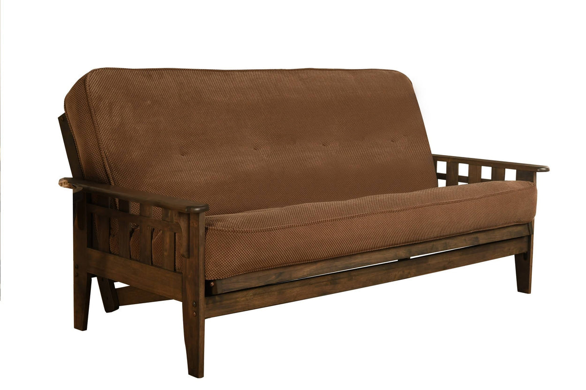 Brown Rustic Walnut Finish Mattress A1812