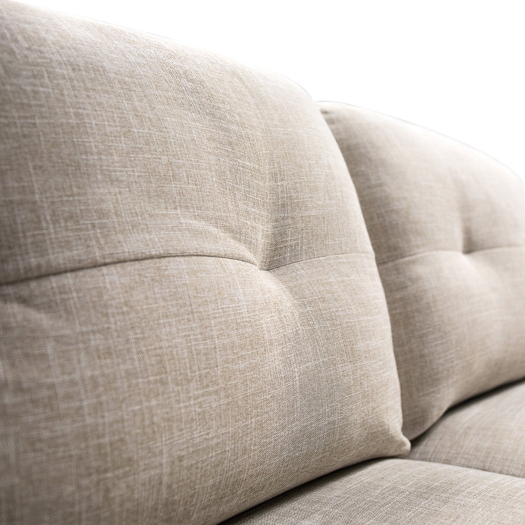 Beige Fabric Sofa U774