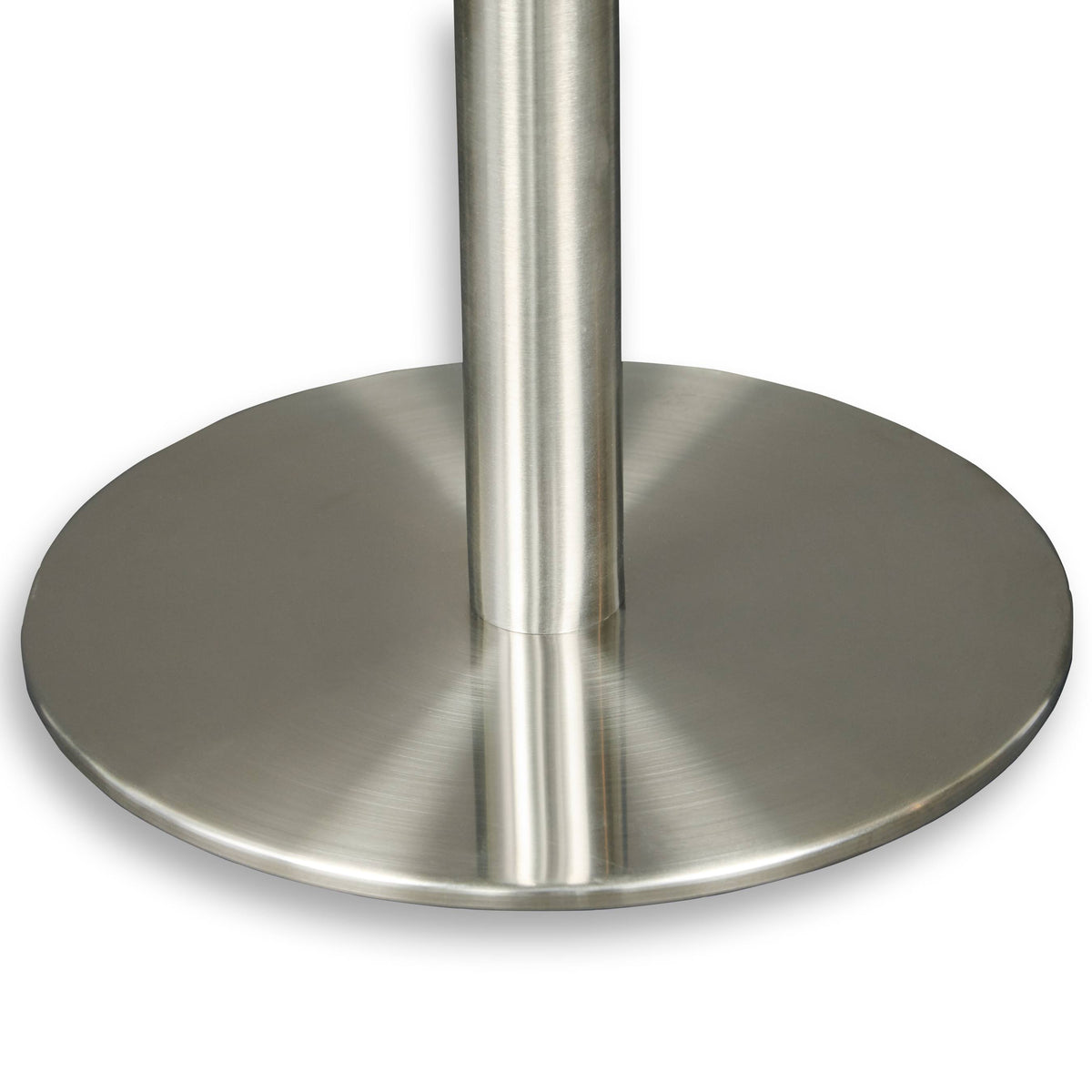 White Marble Brushed Stainless Steel Side Table P5732