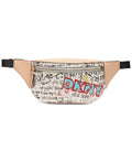 White Graffiti Belt Bag F132365
