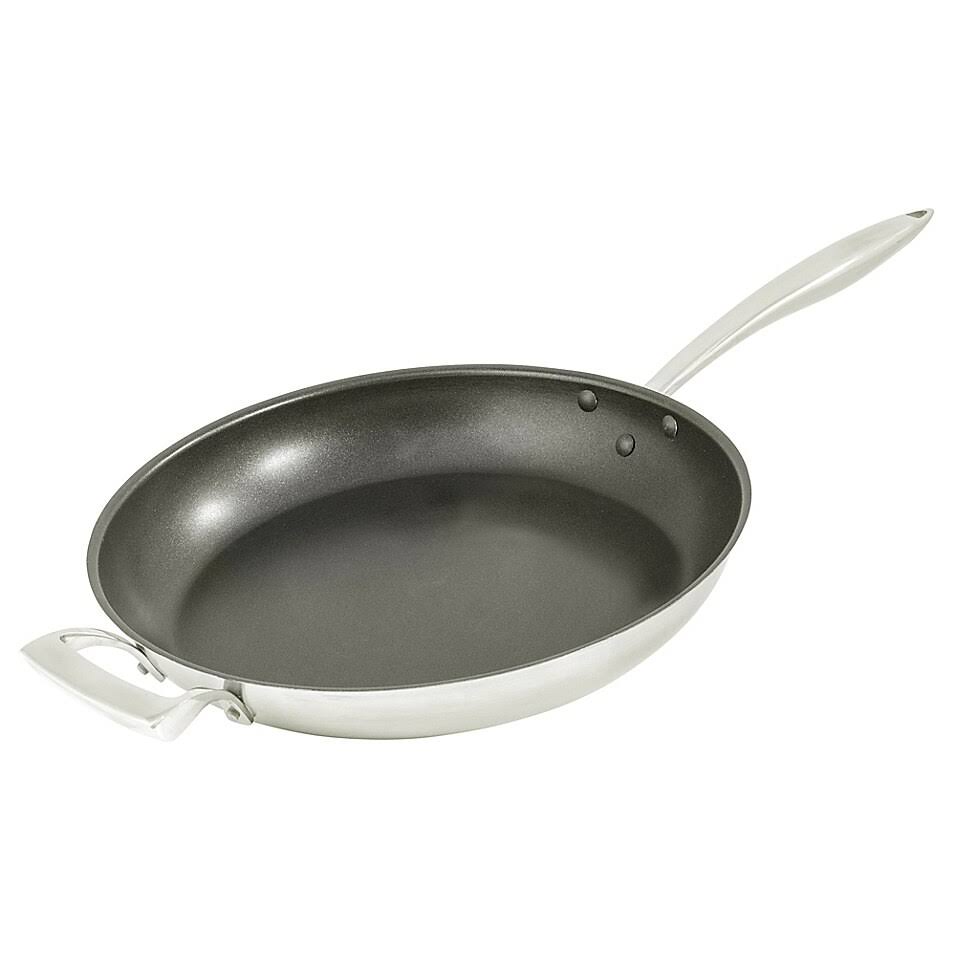 14x22 Stainless Steel Non-Stick Fry Pan S519234