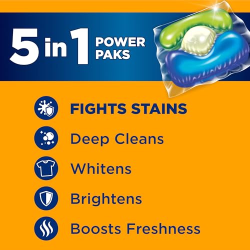 42 Count Laundry Detergent Power Paks V6400