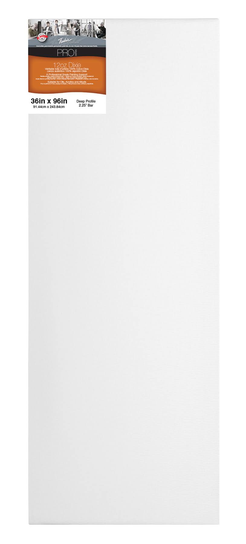 36 in. x 96 in. Stretched Canvas Deep Bar 2.25 in. Pack of 2 O63168