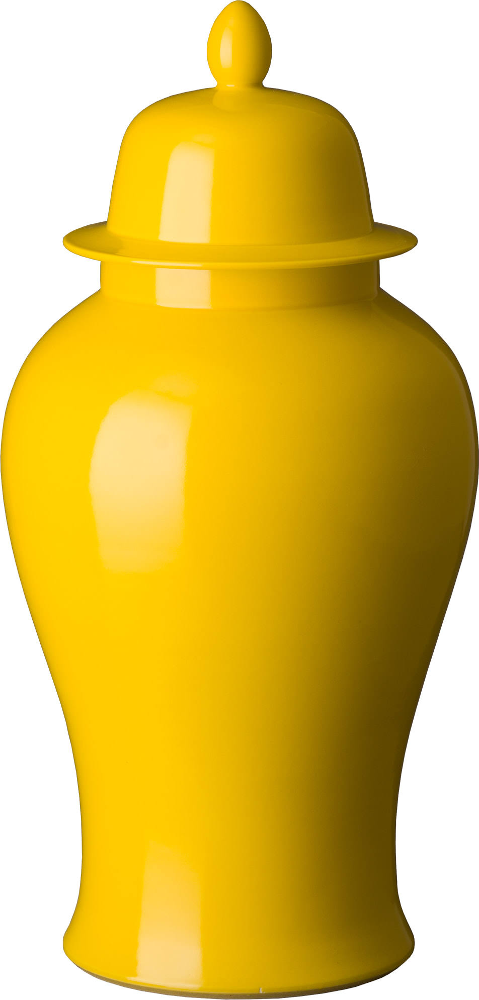 Royal Yellow Temple Jar N762