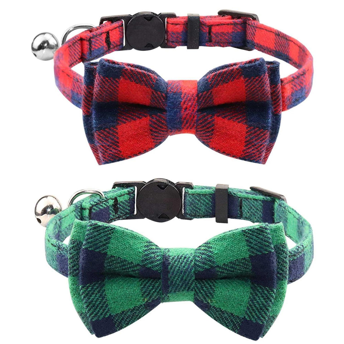 Breakaway Cat Collar with Bow Tie and Bell M72824