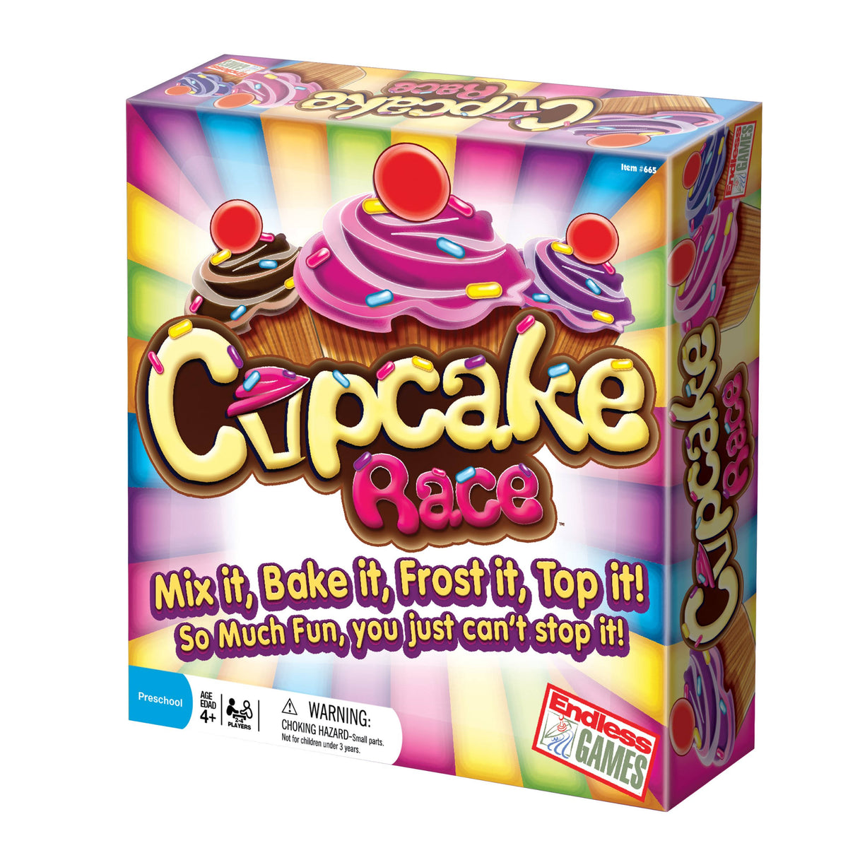 The Cupcake Race Preschool Game Z135