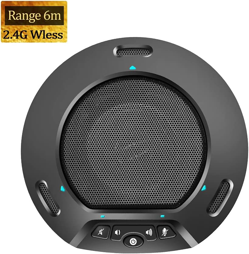 Video Conferencing System Bundle HD1080P PTZ Camera and Wireless Bluetooth USB Microphone and Speaker J6902