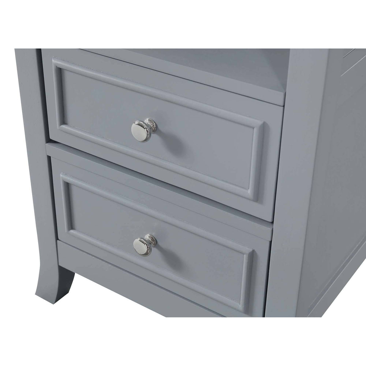 Gray End Table Q138170