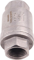1/2 Inch Vertical Spring Loaded Check Valve K1651