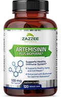 100 mg Artemisinin Sweet Wormwood Extract 120 Vegan Capsules V3124