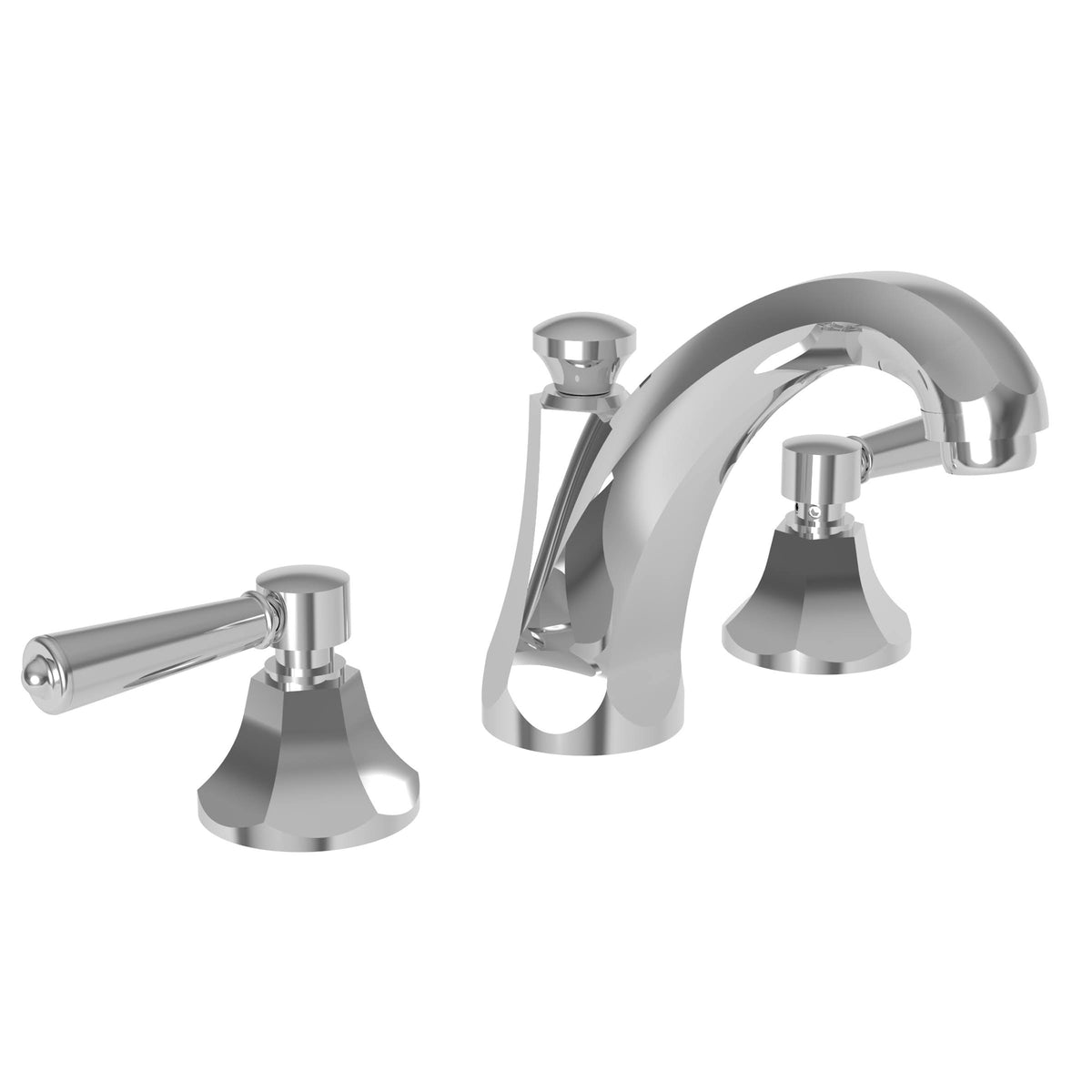 Flat Black Widespread Lavatory Faucet A6090