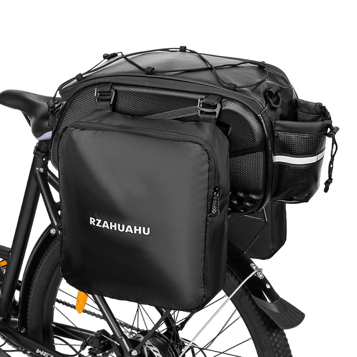 Waterproof Bike Rack Bag Set Large Storage Capacity E686
