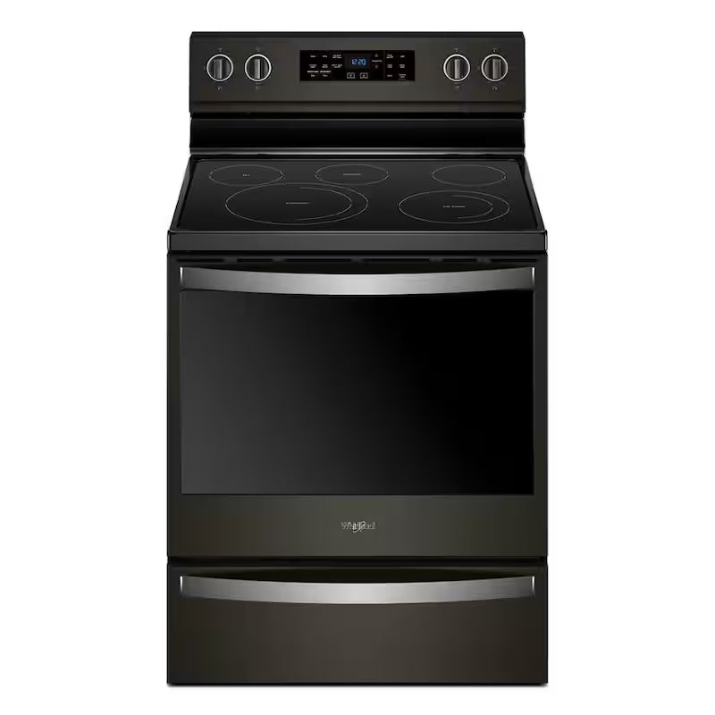 Black Stainless Electric Range E8540