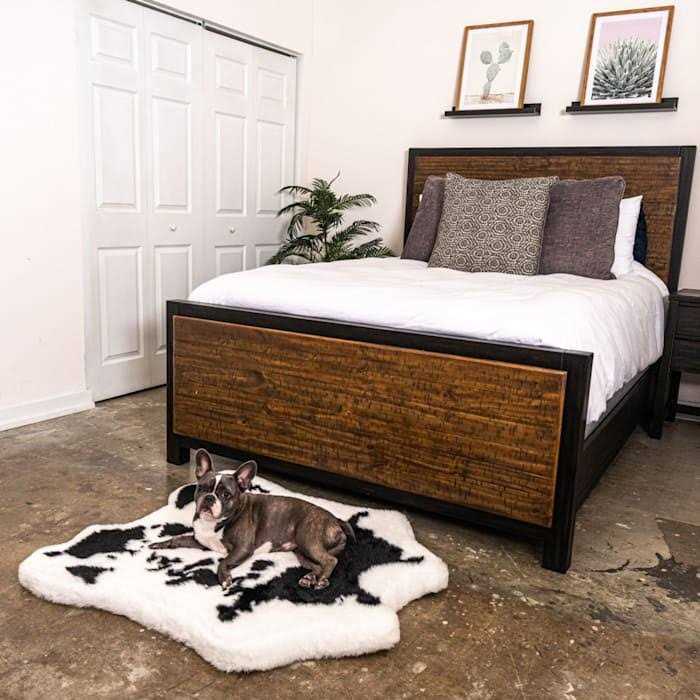Animal Print Memory Foam Dog Bed Y901046