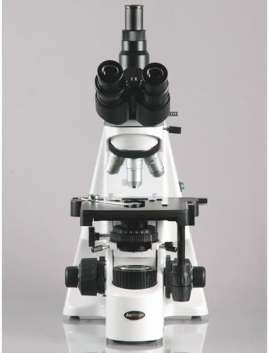 Digital Trinocular Compound Microscope, 40X-2500X Magnification, Infinity Objectives, 1.3MP Camera M319688