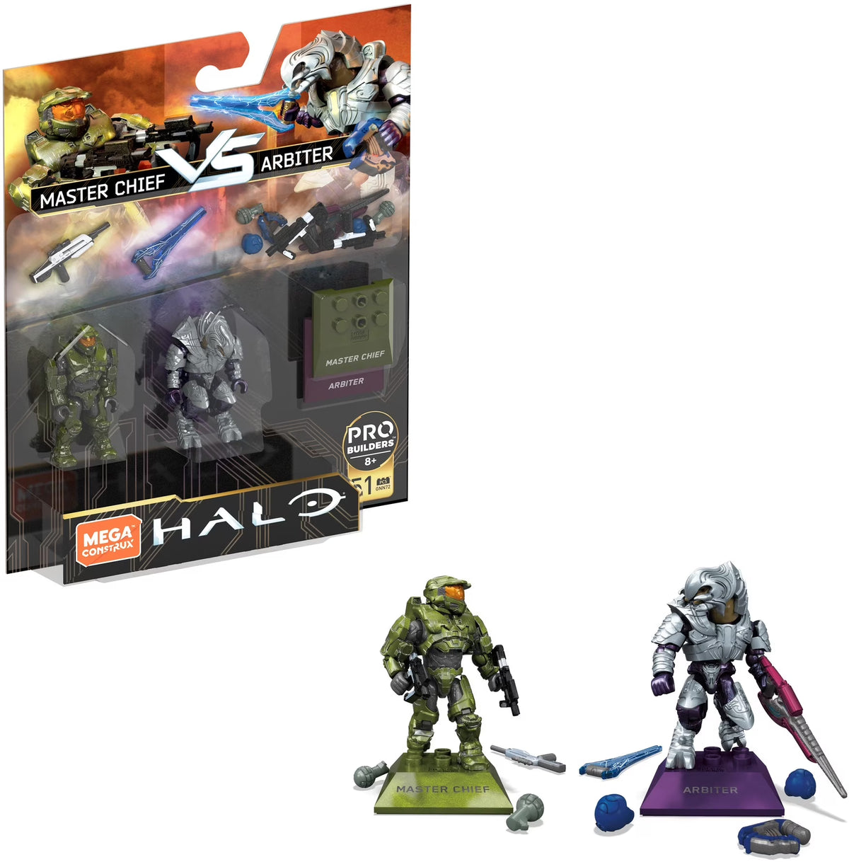 51 Pieces Halo Probuilder Construction Set with Micro Action Figures C198071
