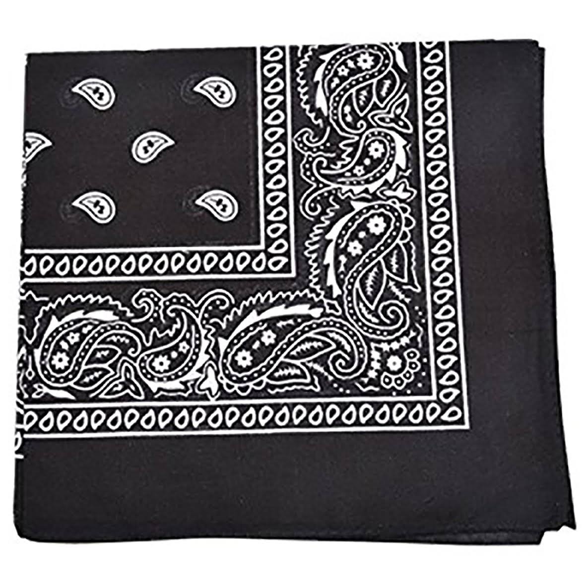 150 Paisley 100% Polyester Bandanas A70834