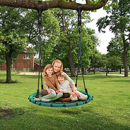 Spider Web Swing 40 inch with Steel Frame and 2 Hanging Straps S764