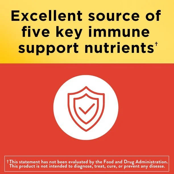 70 Count Vitamin C with Vitamin D3 and Zinc Tablets W9881