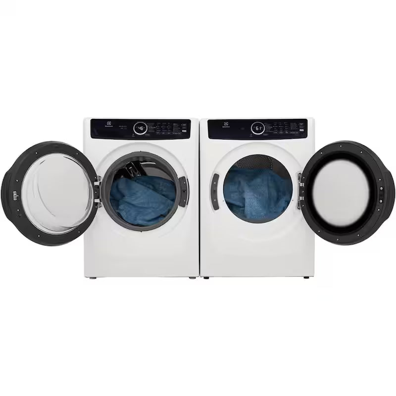 Front Load Gas Dryer in White P3878