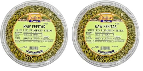 Pumpkin Seeds Shelled Pepitas Raw 20 Oz. Pack of 2 S9333