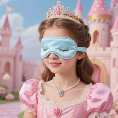 Natural Silk Sleep Mask with Elastic Strap G9405