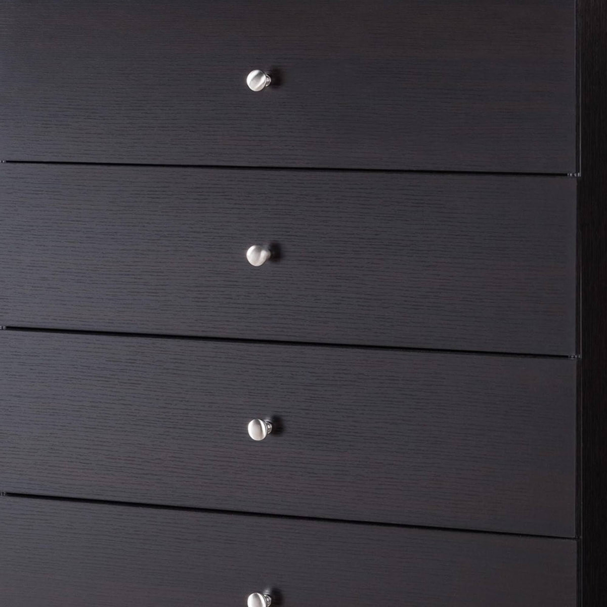 Dark Brown 5 Drawer Chest V2655