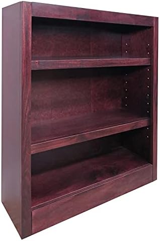 3-Shelf Wood Bookcase in Dry Oak M146622