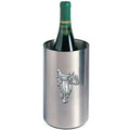 Pewter Saddle Wine Chiller E6622