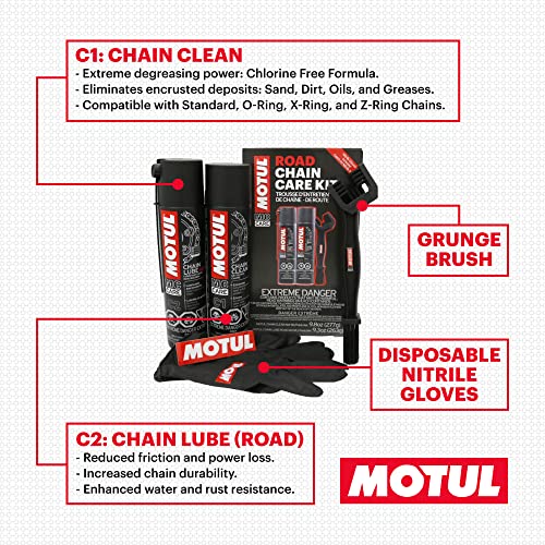 Motorcycle Chain Clean Lube Kit I1790