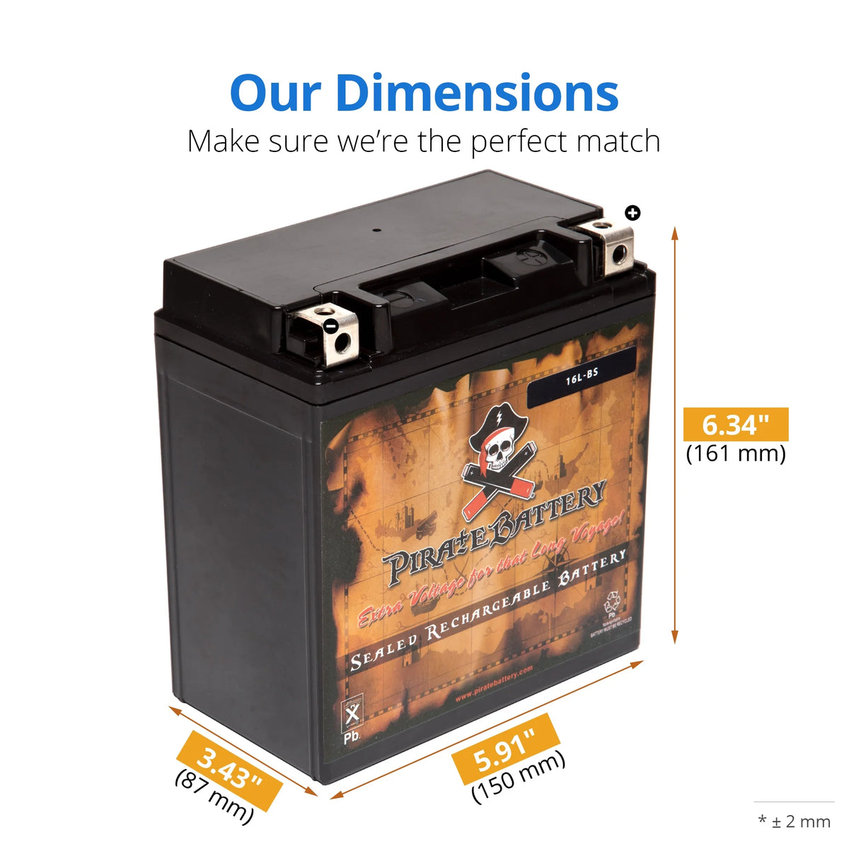 12 Volt 14 Ah 230 CCA ATV Battery Z50582