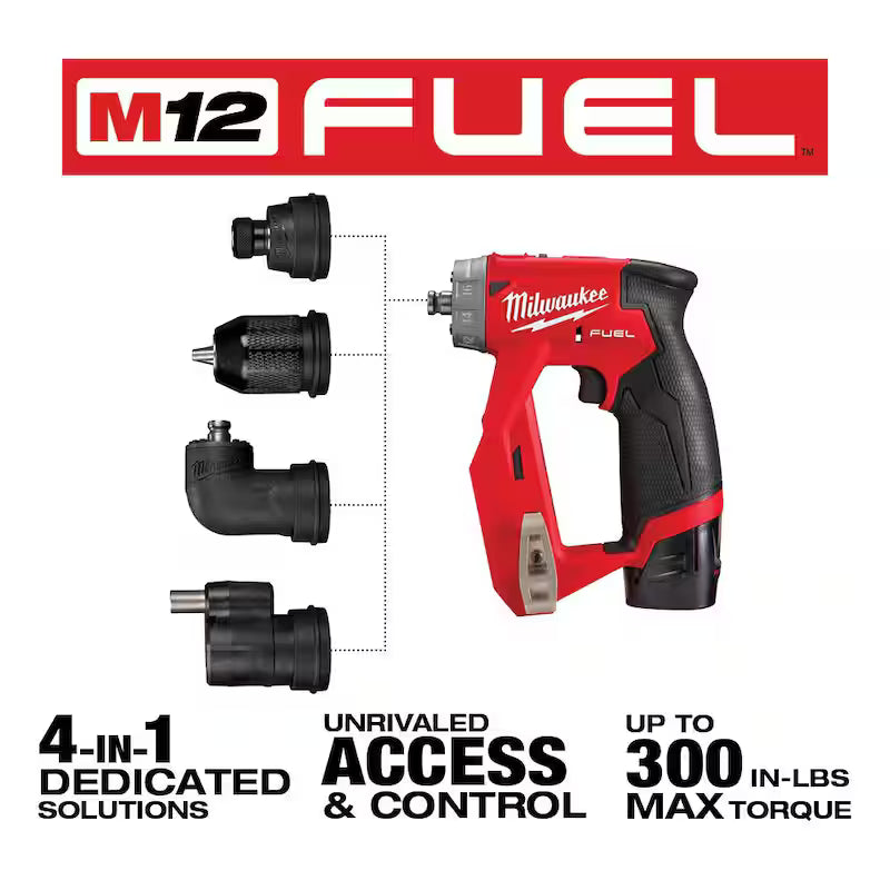 12V Lithium-Ion Brushless Cordless 4-in-1 Installation 3/8 in. Drill Driver Kit U254116