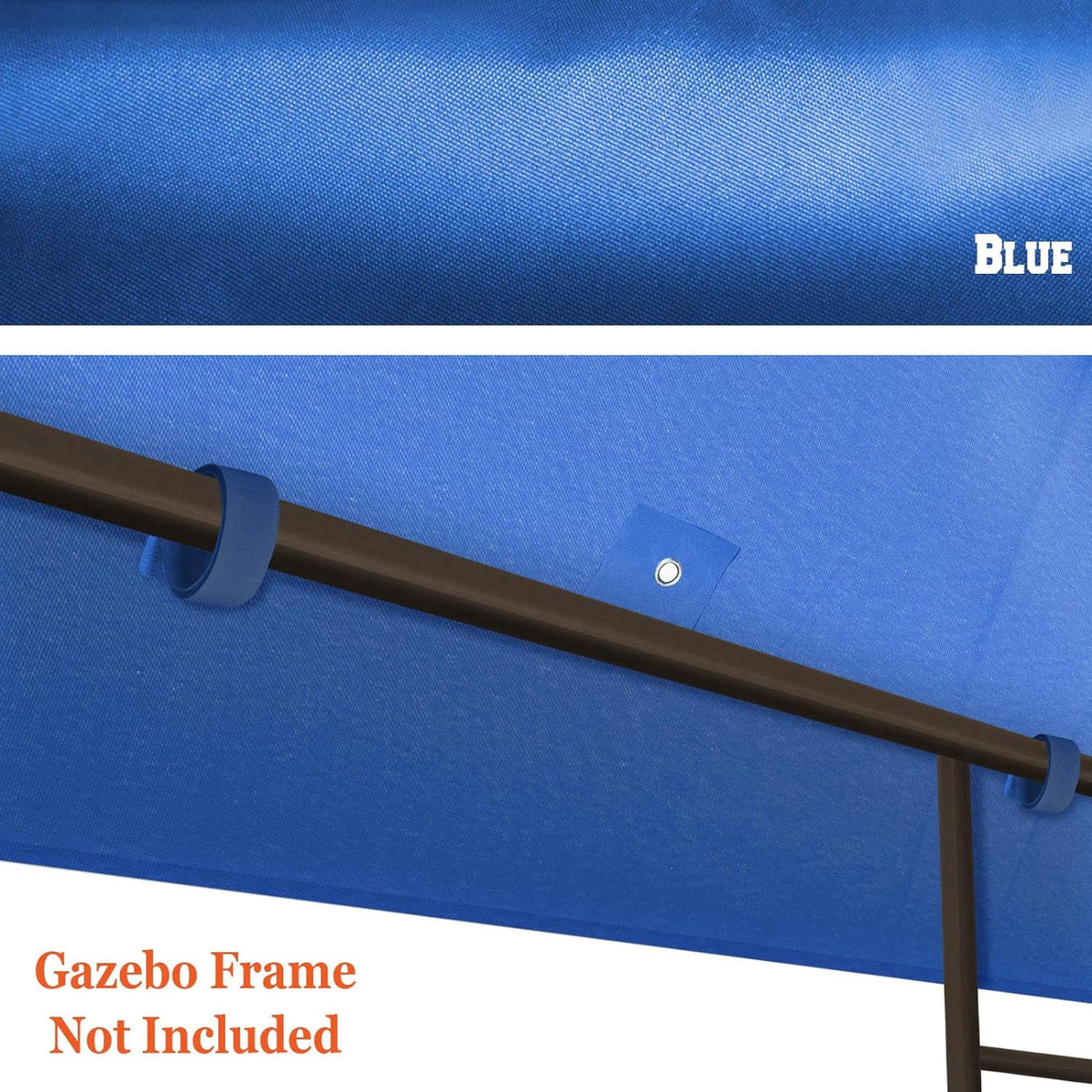 10'X10' Single Tier Blue Gazebo Canopy Top G4448