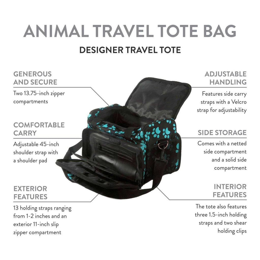 Animal Travel Tote Bag with Zipper S99897