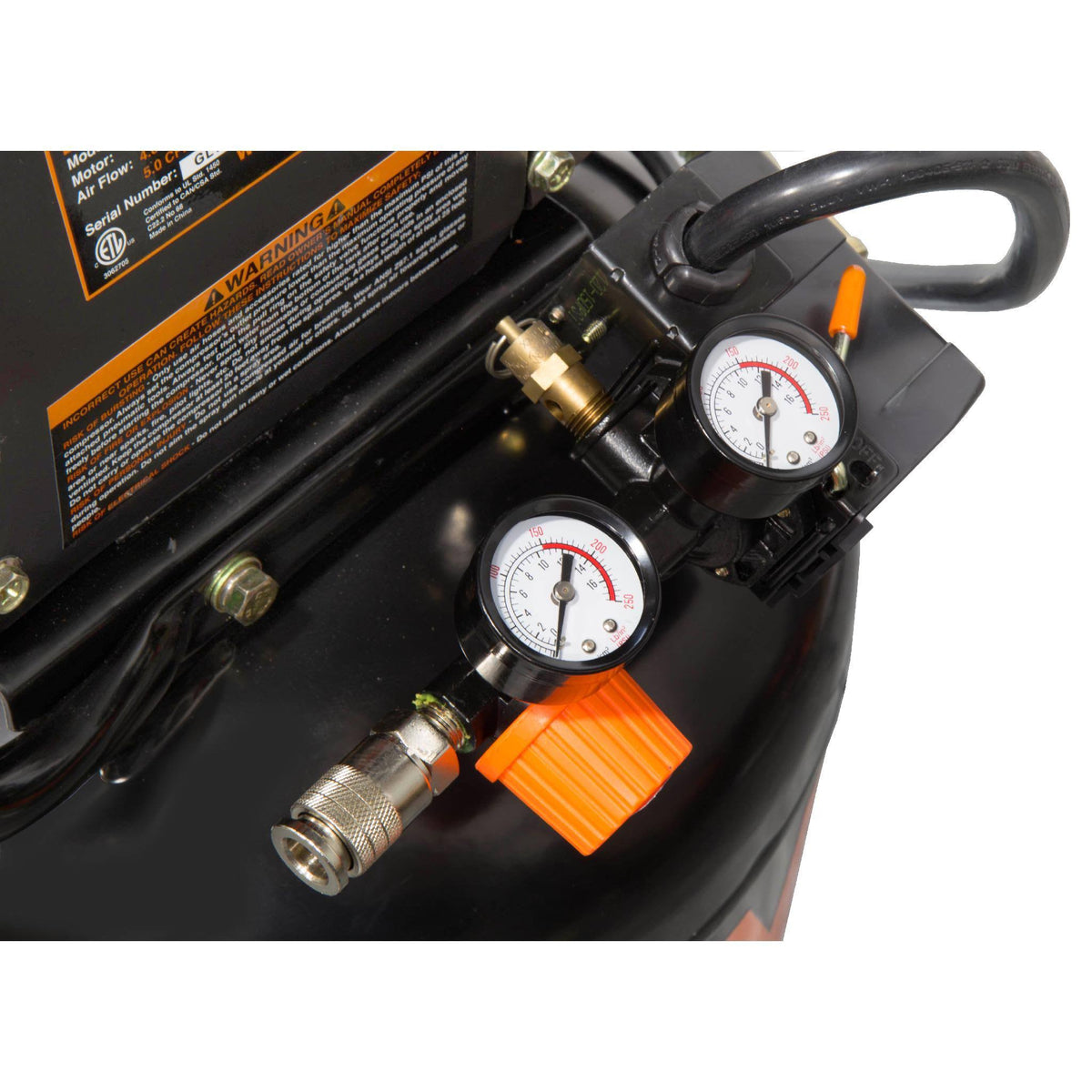 10-Gallon Oil-Free Vertical Air Compressor K88676