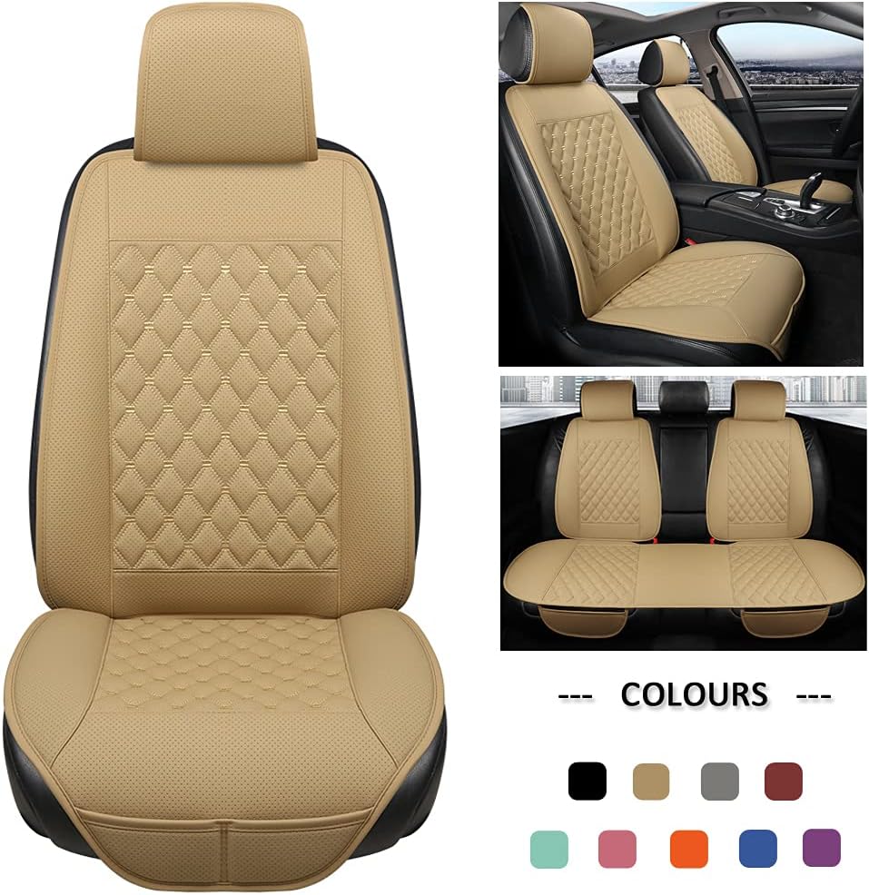Blue Diamond Pattern Car Seat Covers V469