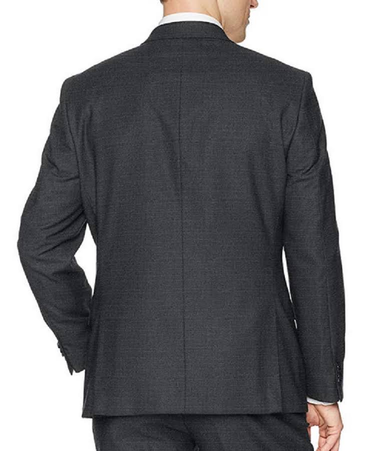 Slim-Fit Suit Gray 40r T407396