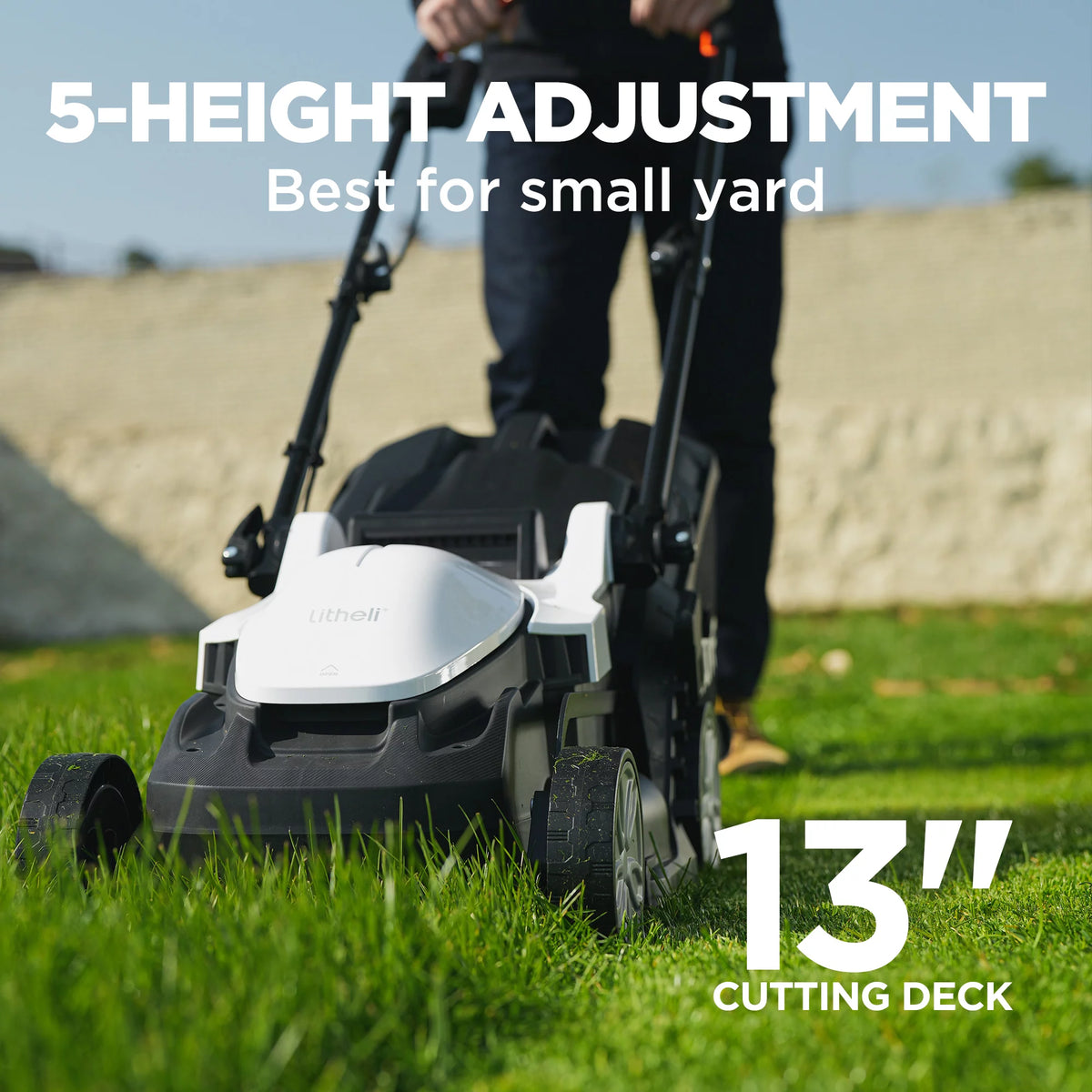 13 Inch Cordless Electric Lawn Mower G4122