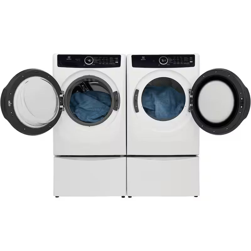 Front Load Gas Dryer in White P3878