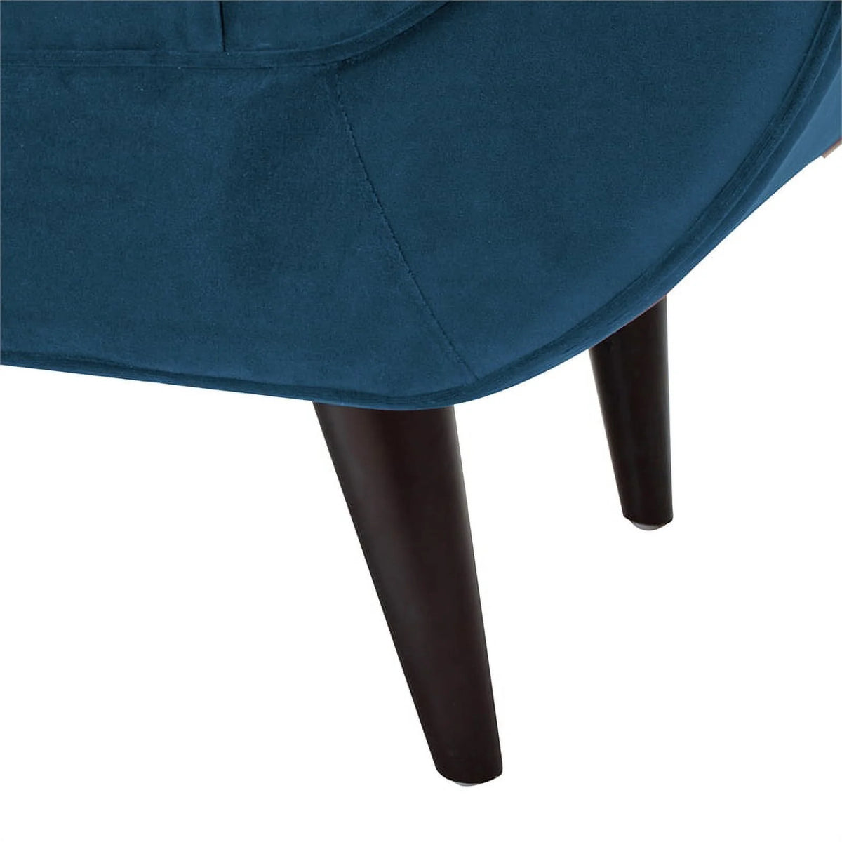 Teal Velvet Tufted Entryway Bench M73411