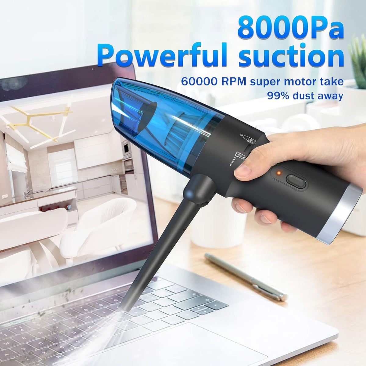 Cordless Compressed Air Duster F6260