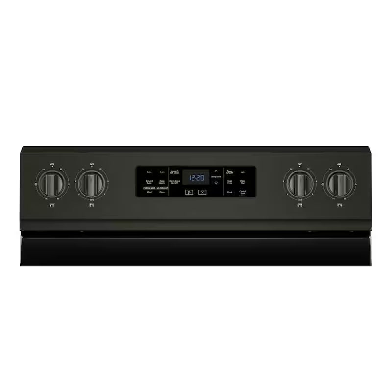 Black Stainless Electric Range E8540