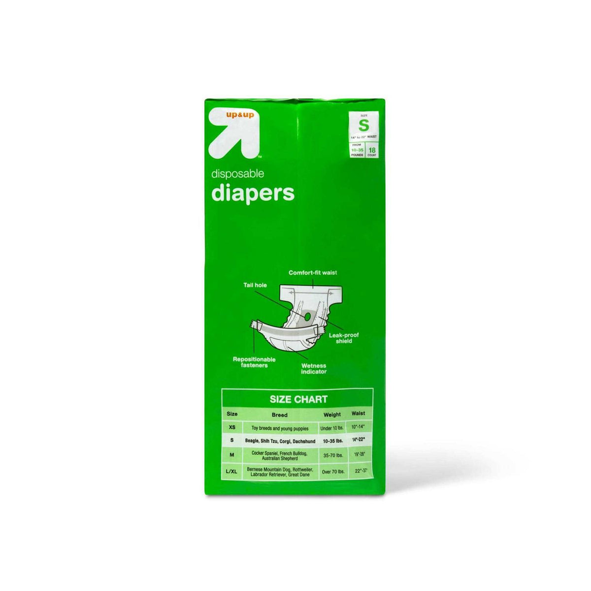 Dog Diapers 18ct I790725