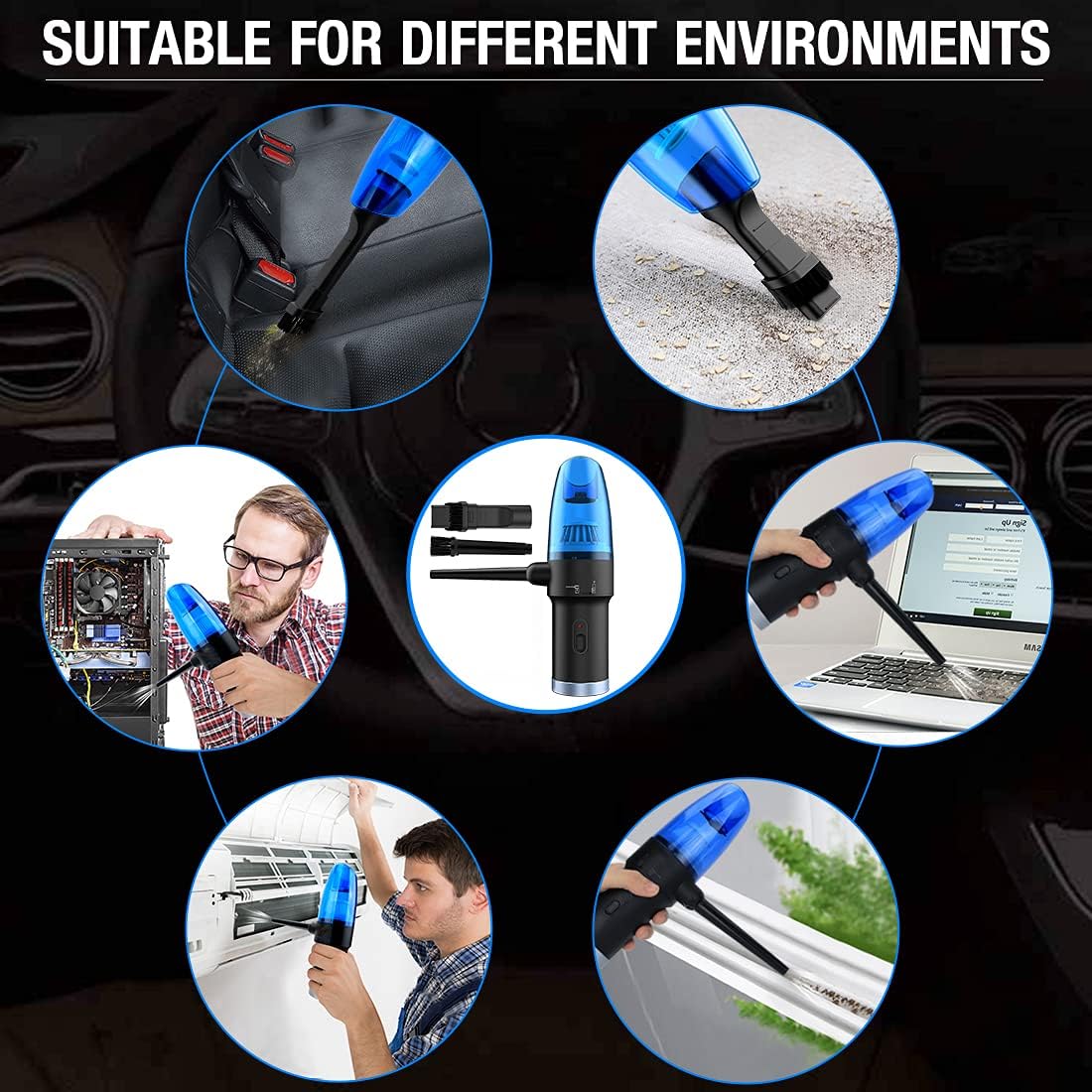 Cordless Compressed Air Duster F6260