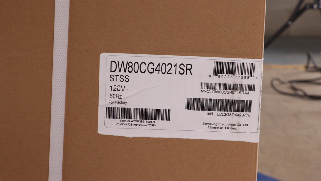 24 In. Stainless Steel Dishwasher with Adjustable Rack S780900