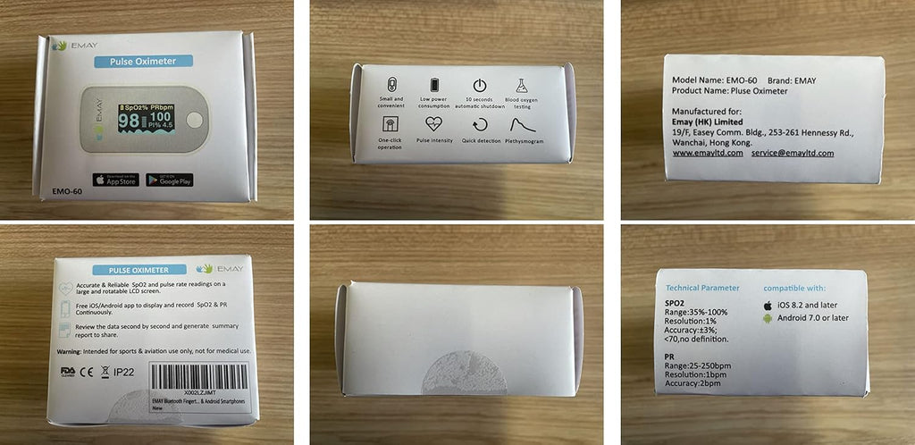 Pulse Oximeter Fingertip Bluetooth B8699