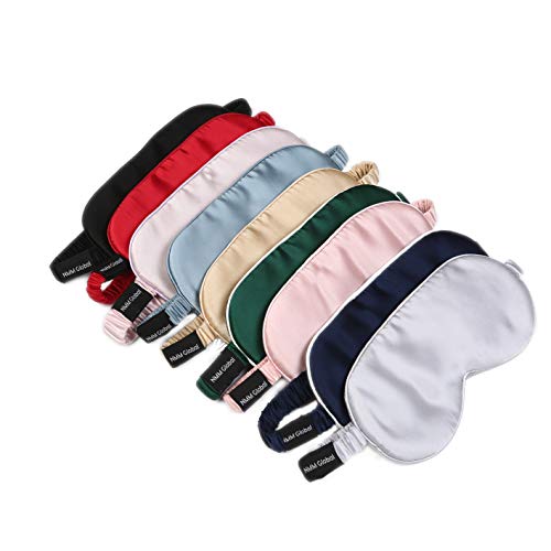 Natural Silk Sleep Mask with Elastic Strap G9405
