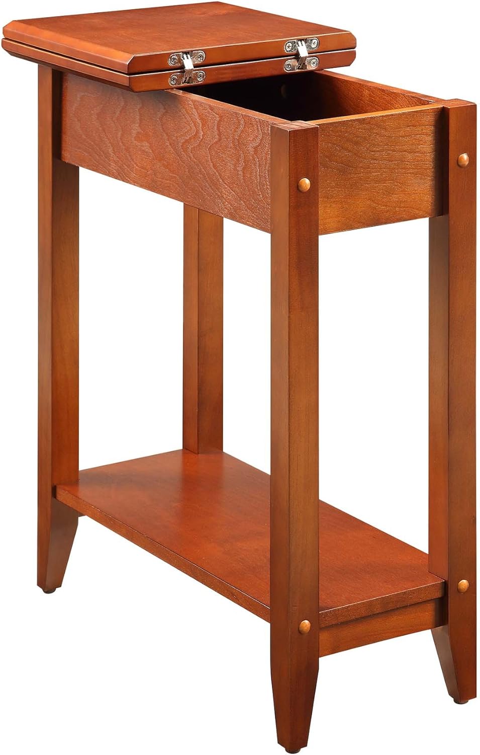 Cherry Flip Top End Table S634343
